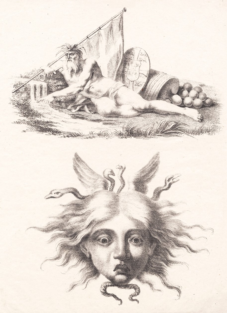 Øresund. Tête de Méduse - J.F. Clemens