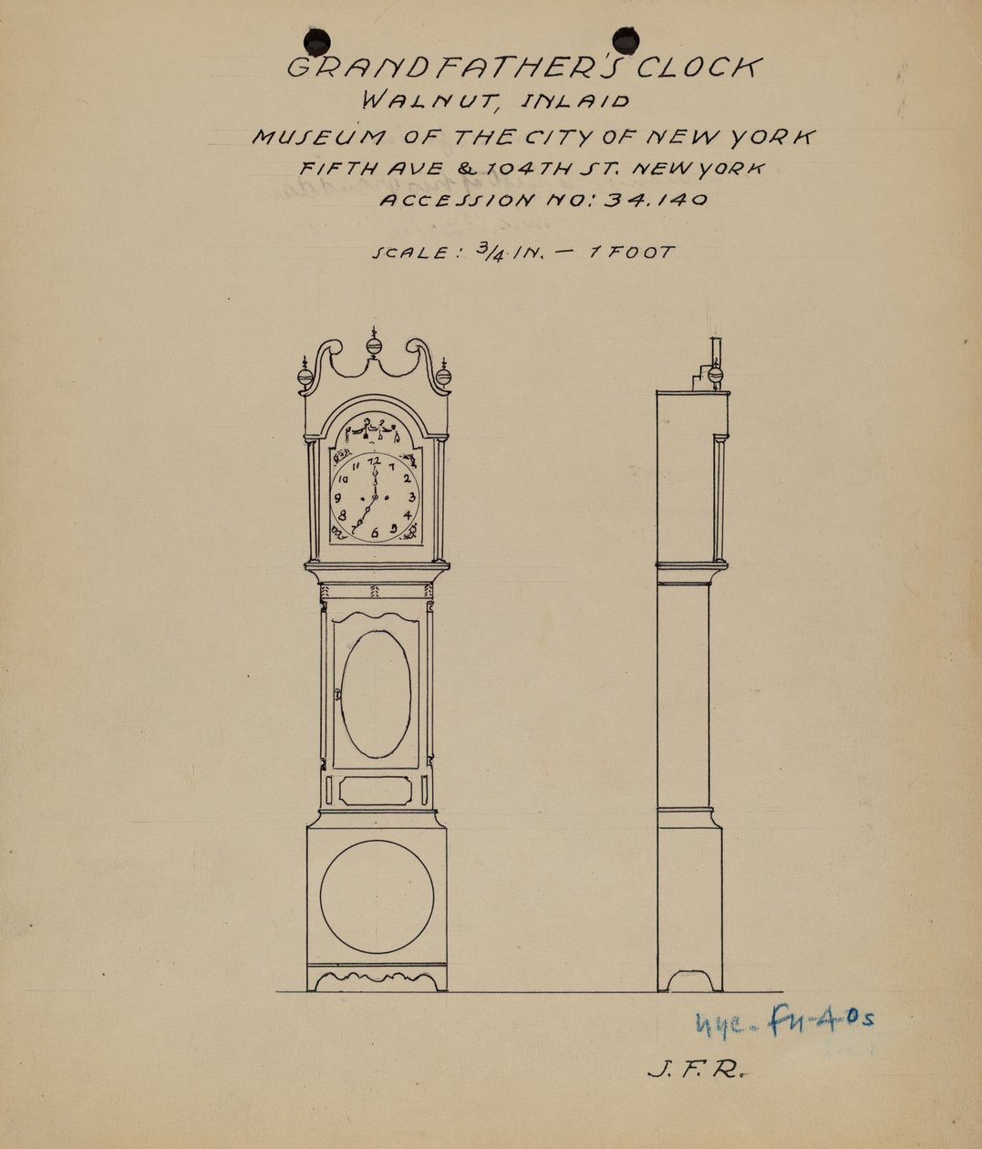 Horloge de Grand-Père - J.F. Rust