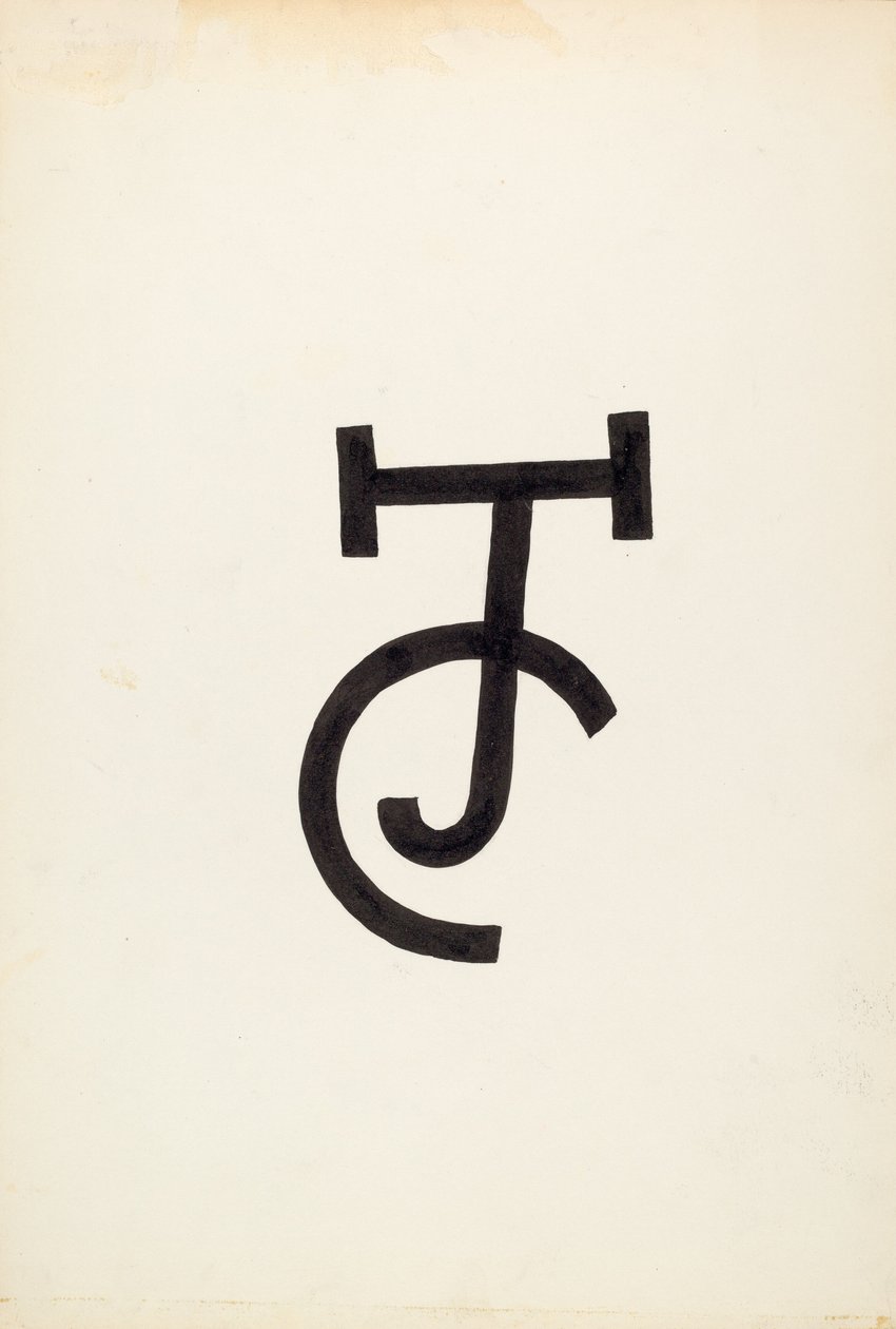 Marque de bétail, vers 1936 - J.Henry Marley