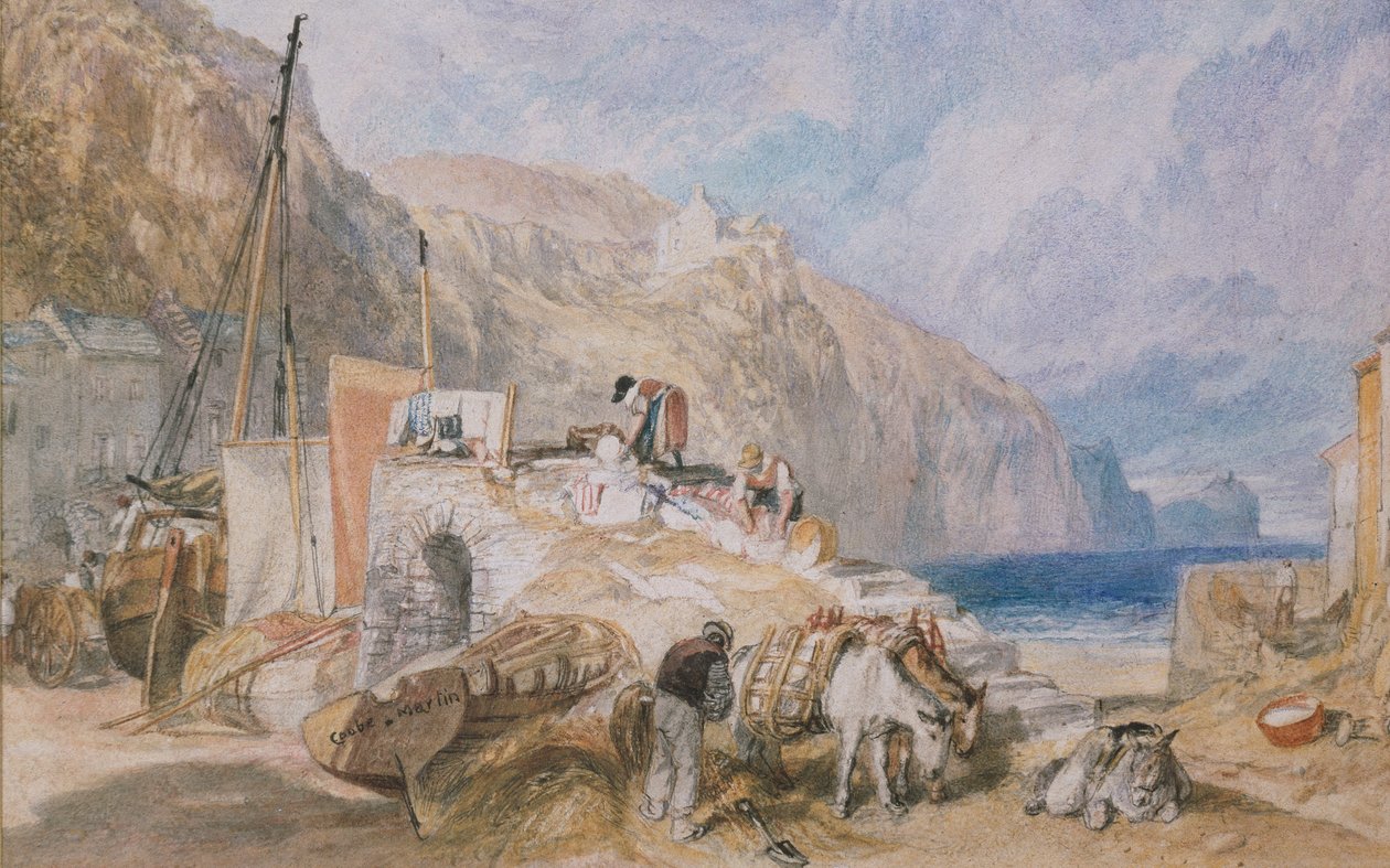 Combe Martin, Devonshire, vers 1824 - Joseph Mallord William Turner