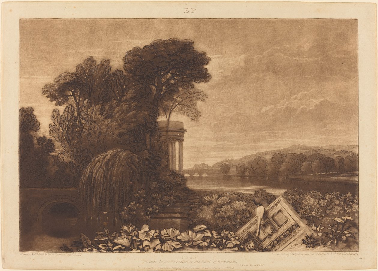 Isis, publié en 1819 - Joseph Mallord William Turner