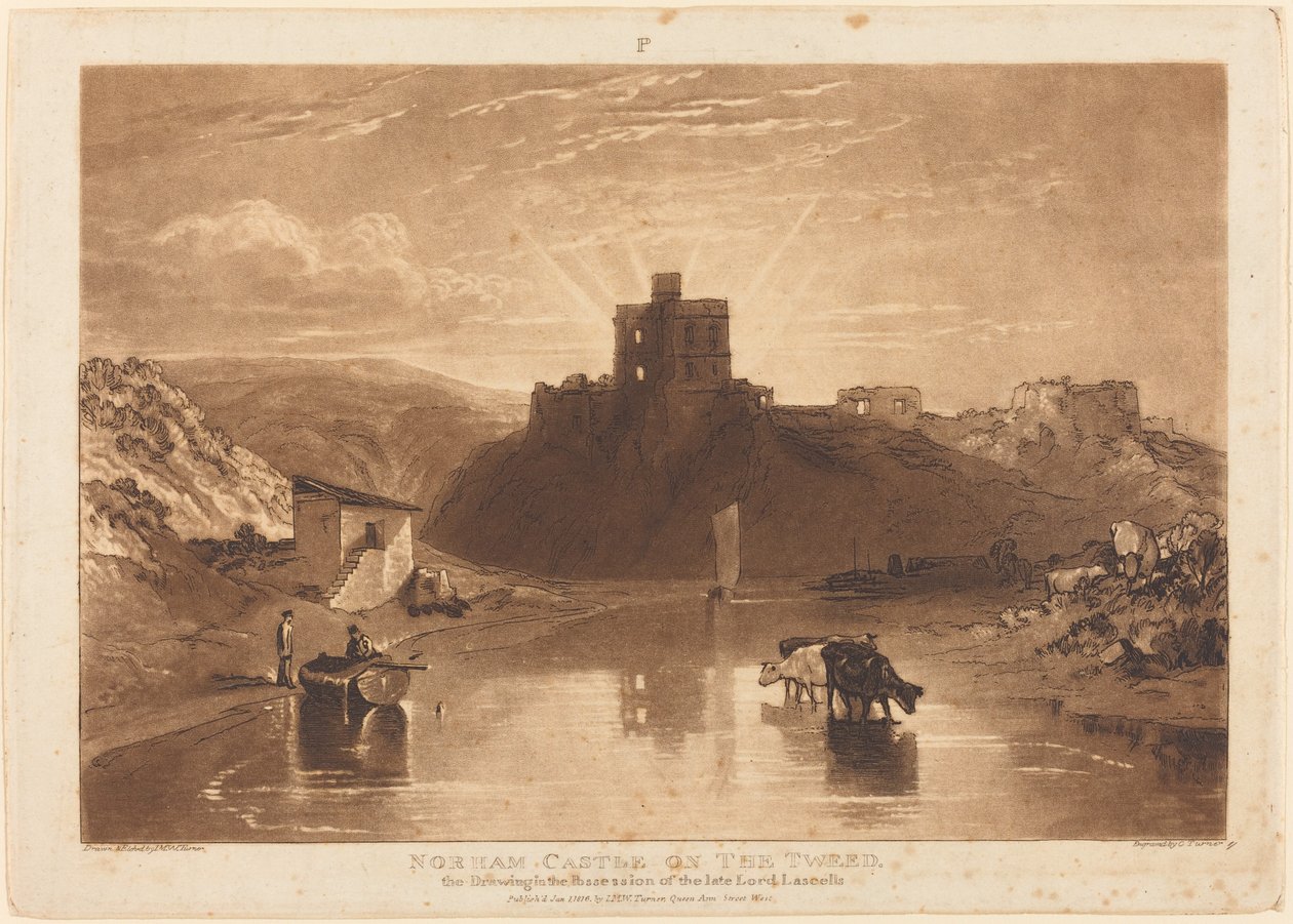 Château de Norham - Joseph Mallord William Turner