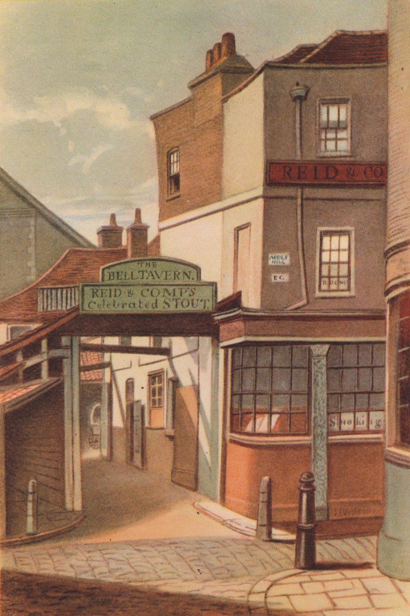 Bell Tavern, Addle Hill, Londres, 1868 - JT Wilson