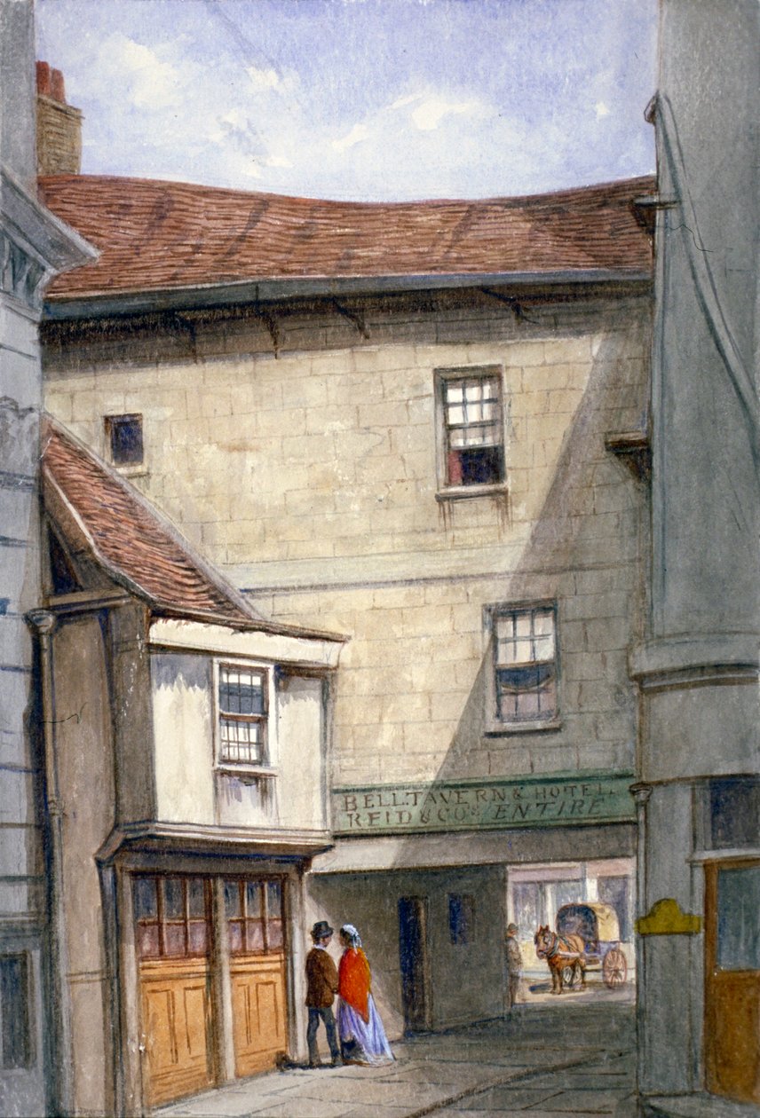 Bell Tavern, Addle Hill, Londres, 1868 - JT Wilson