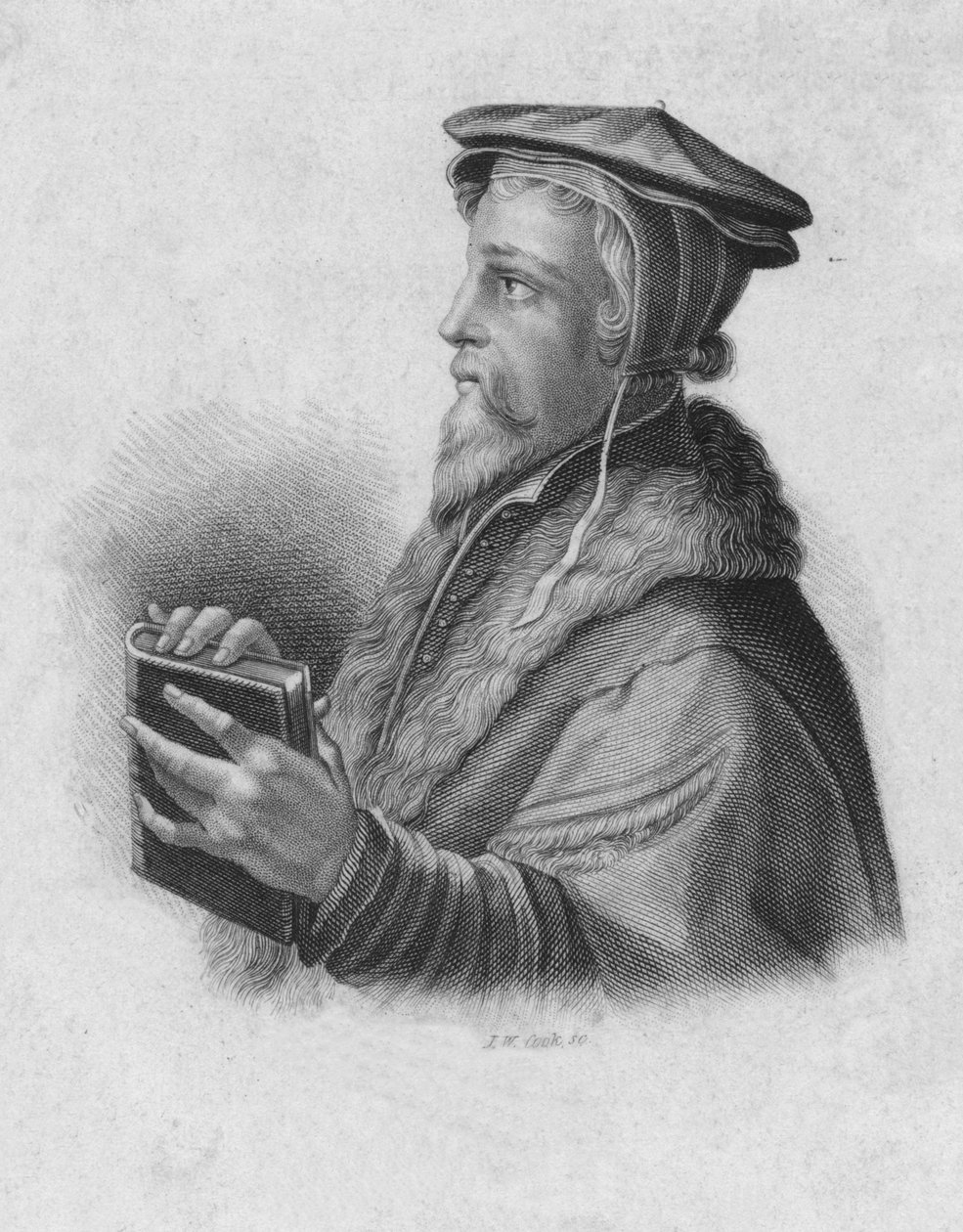 Thomas Becon, vers 1830s - J.W. Cook