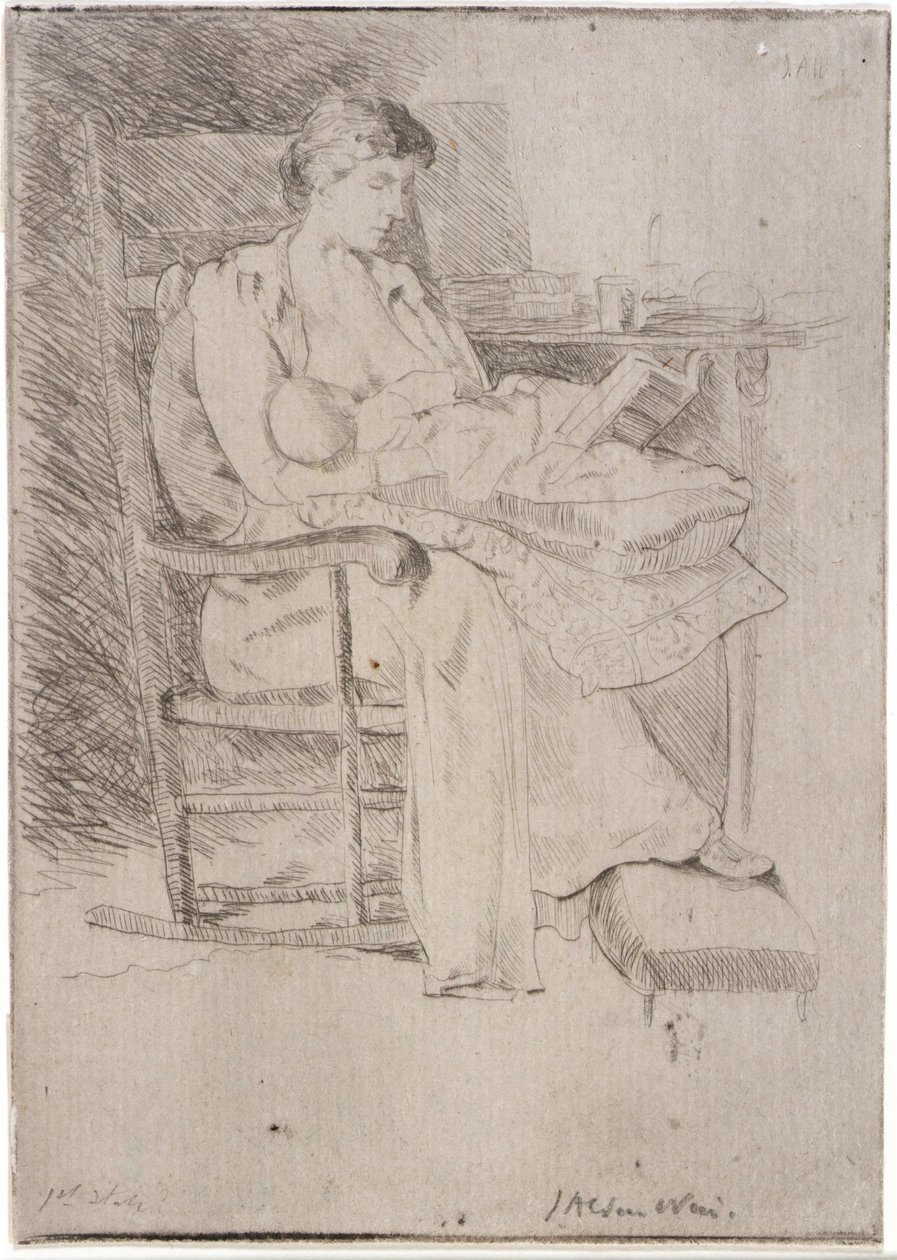 Mère et enfant n° 2 - J. Alden Weir