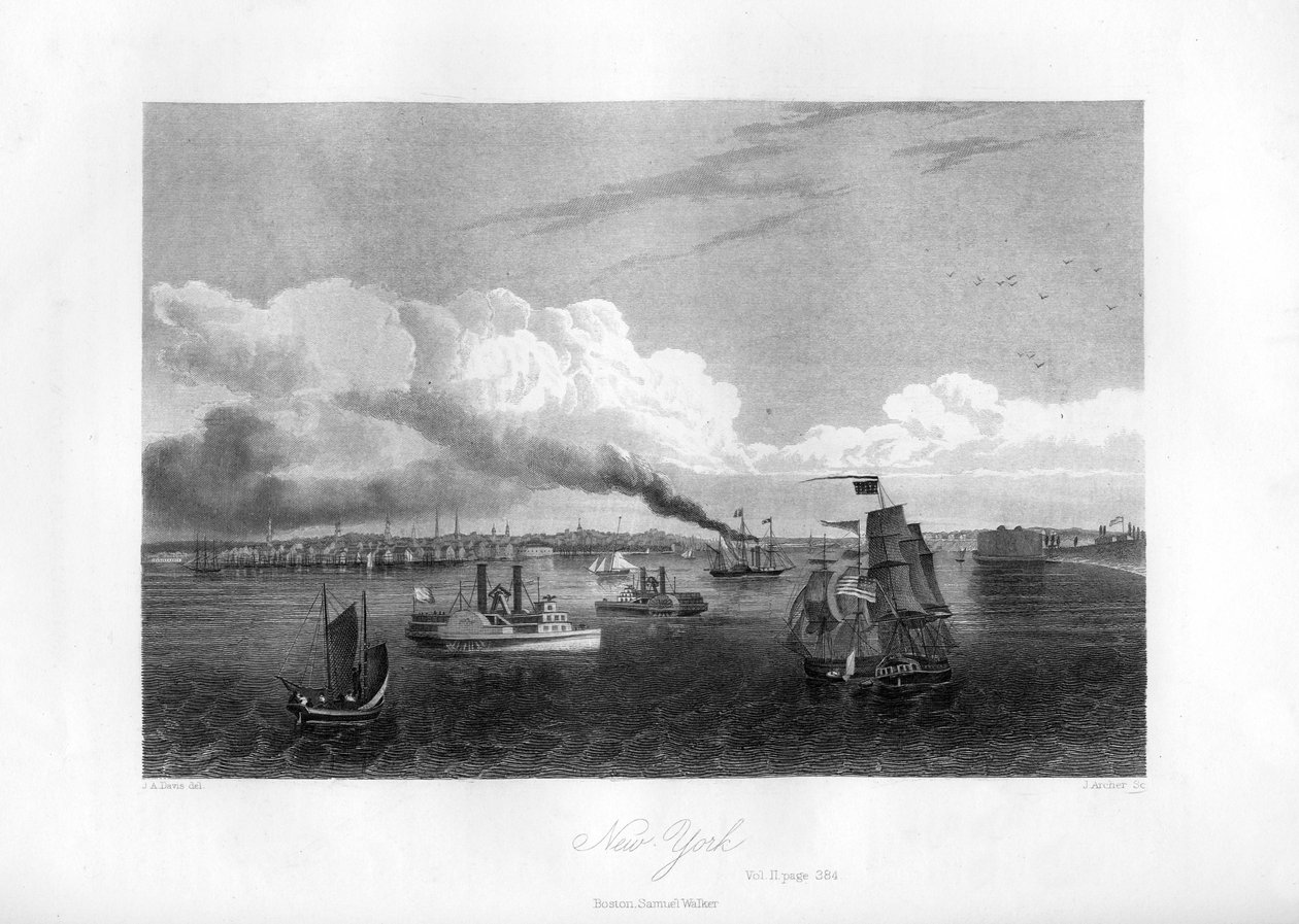 New York, 1855 - J. Archer