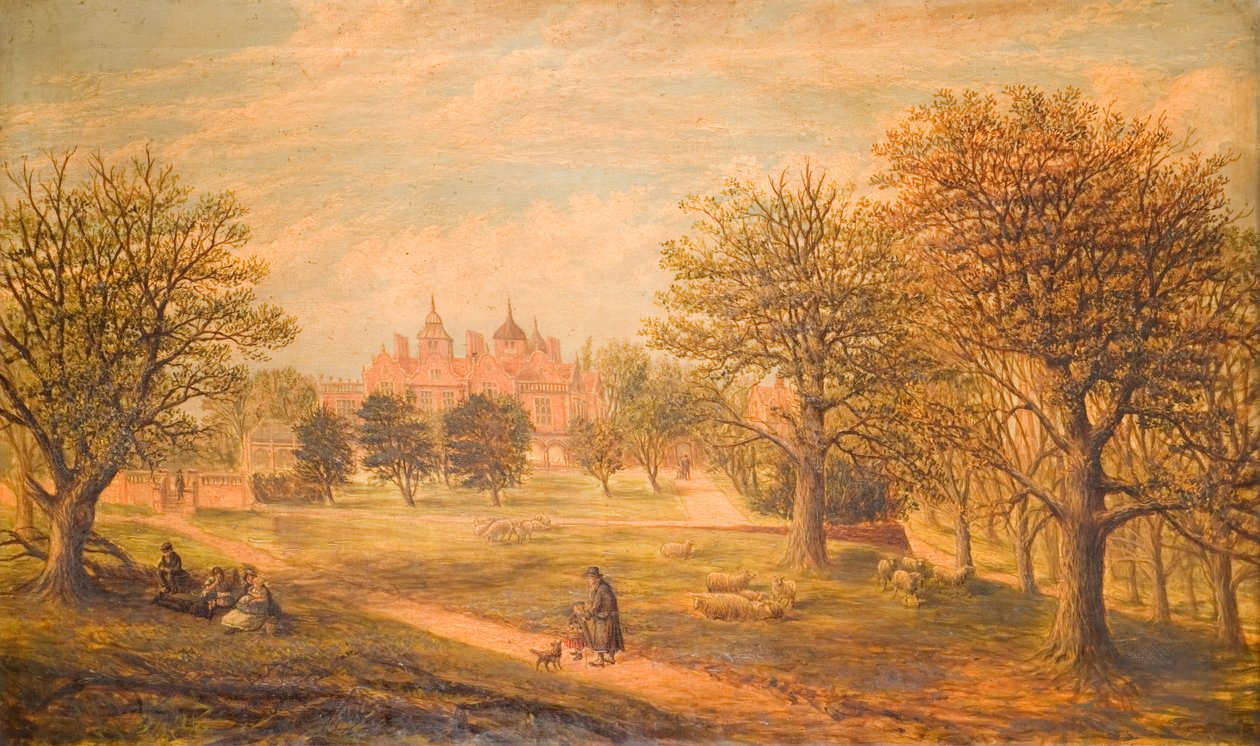 Aston Hall depuis l