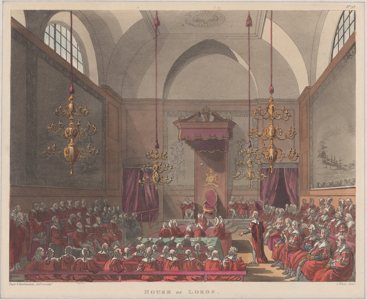 Chambre des Lords - J. Bluck