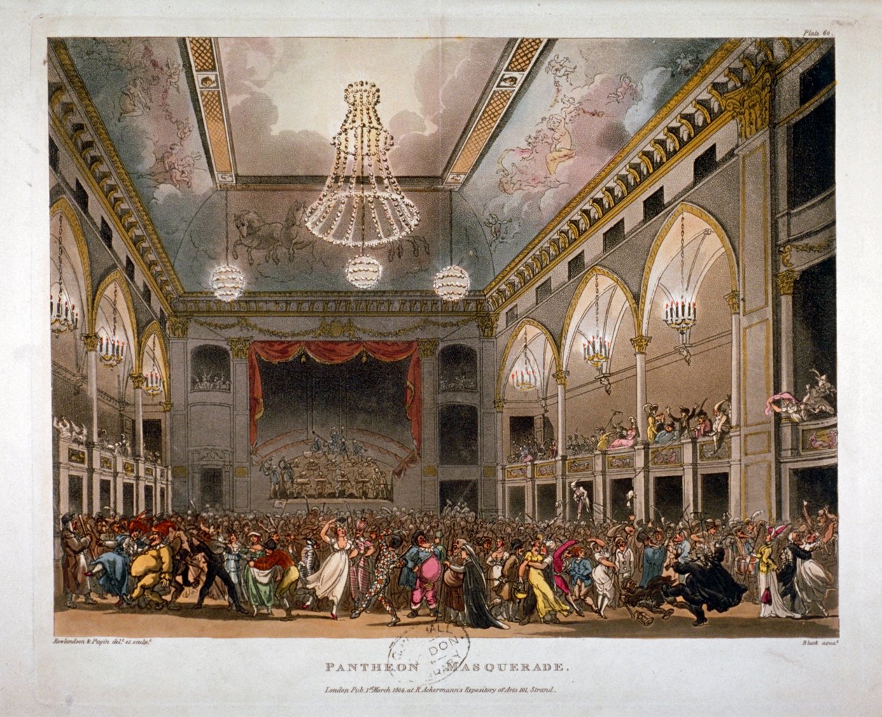 Le Panthéon, Oxford Street, Westminster - J Bluck