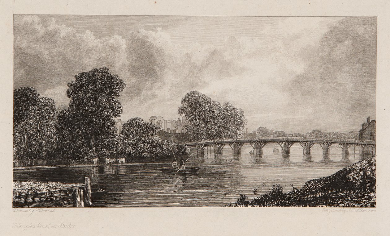 Pont de Hampton Court - J. C. Allen
