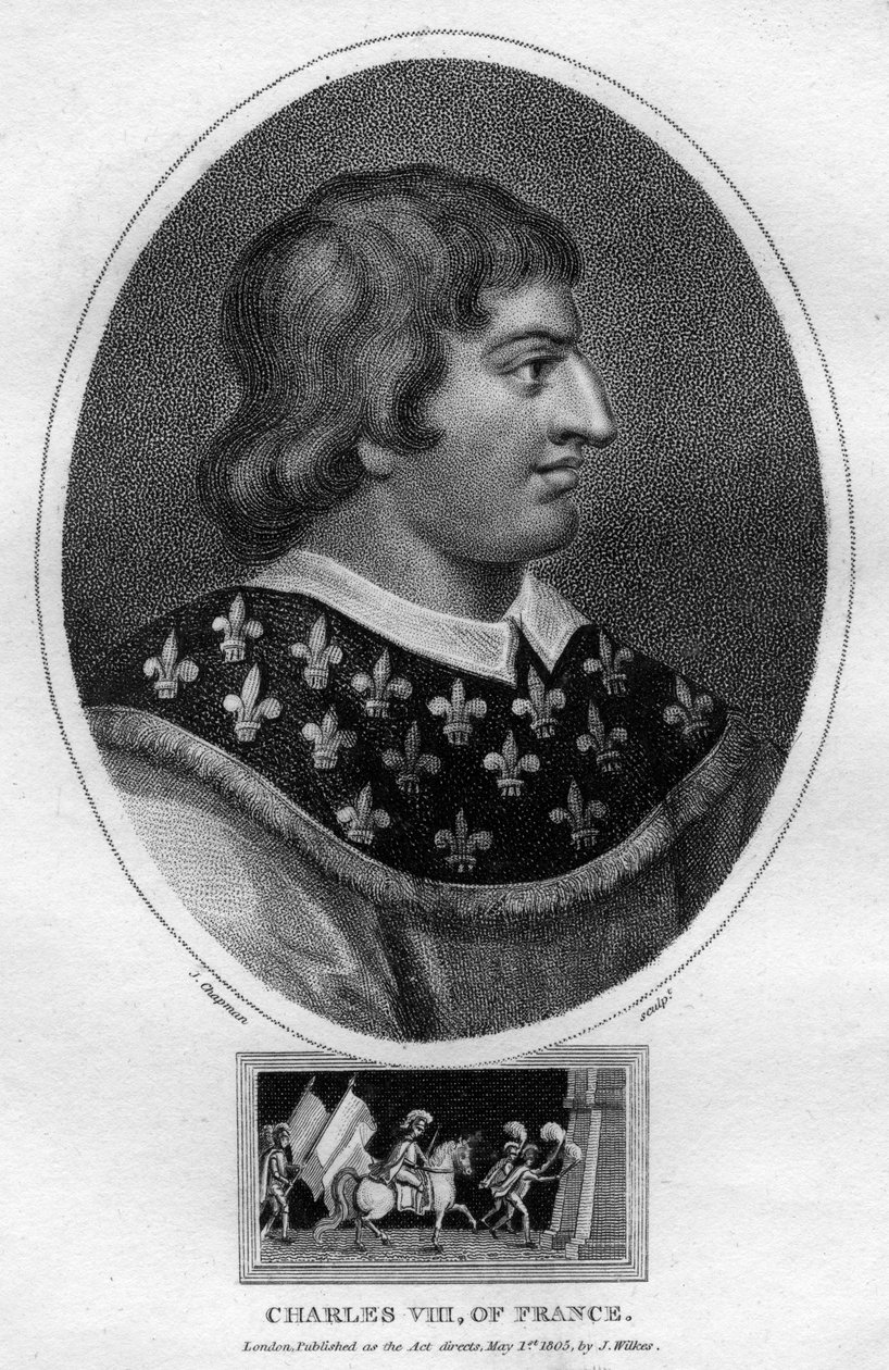 Charles VIII, roi de France, 1805 - J. Chapman