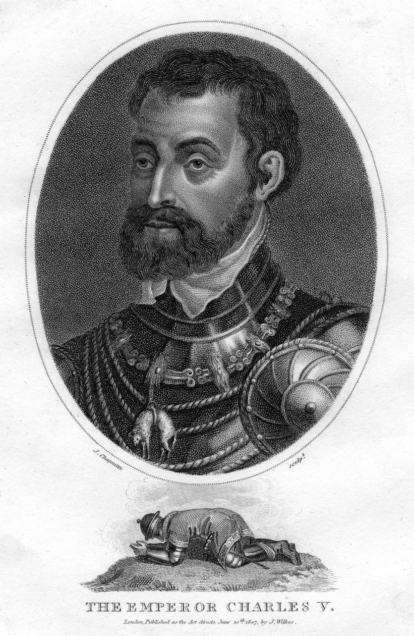 Charles V, Empereur romain germanique, 1807 - J. Chapman