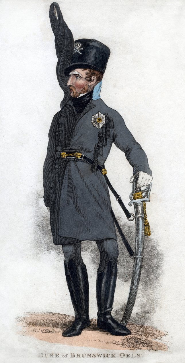 Duc de Brunswick Oels, 1810 - J. Chapman