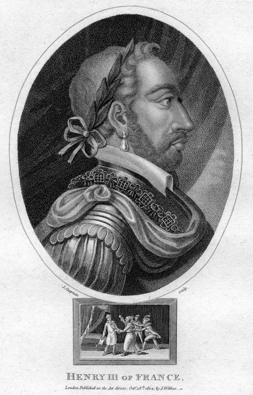 Henri III, roi de France - J. Chapman