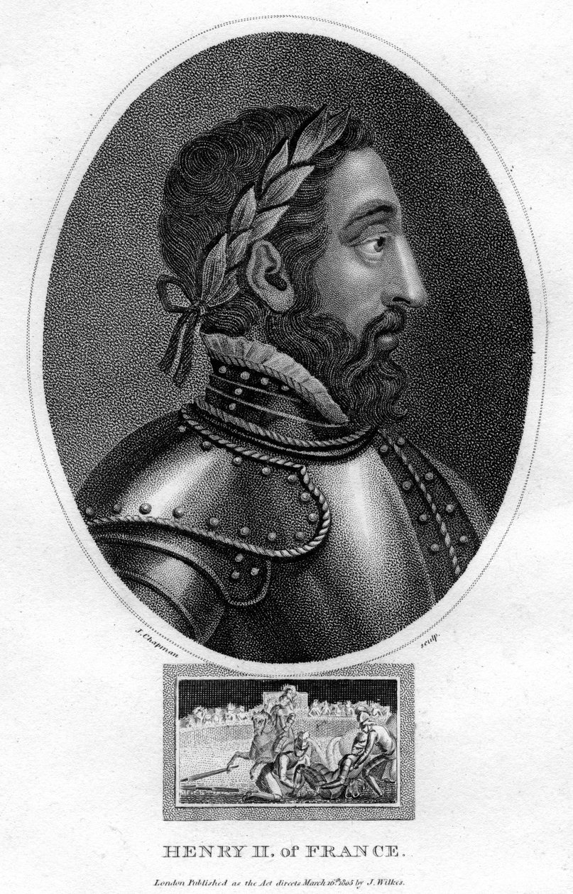Henri II, roi de France, 1805 - J. Chapman