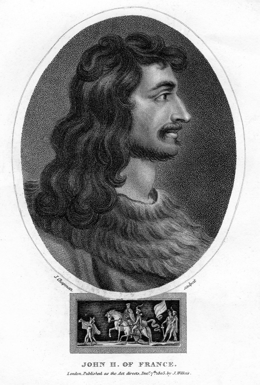Jean II, Roi de France, 1805 - J. Chapman