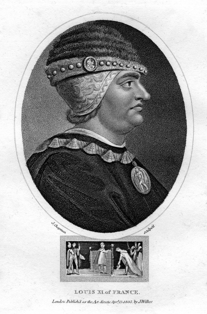Louis XI, roi de France, 1805 - J. Chapman