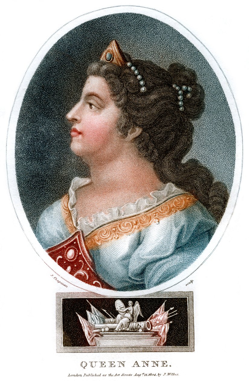 Reine Anne 1665-1714, 1804 - J. Chapman