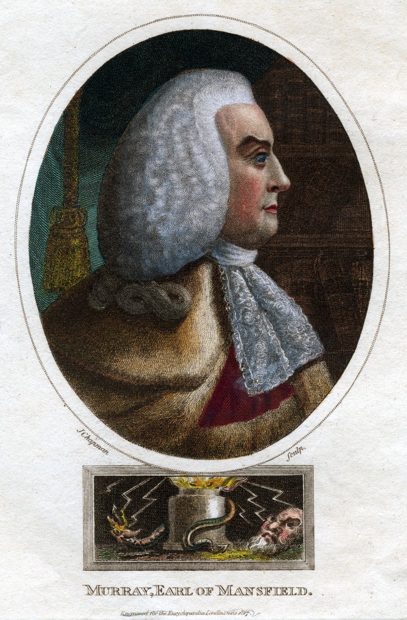 William Murray, 1er comte de Mansfield, 1817 - J. Chapman