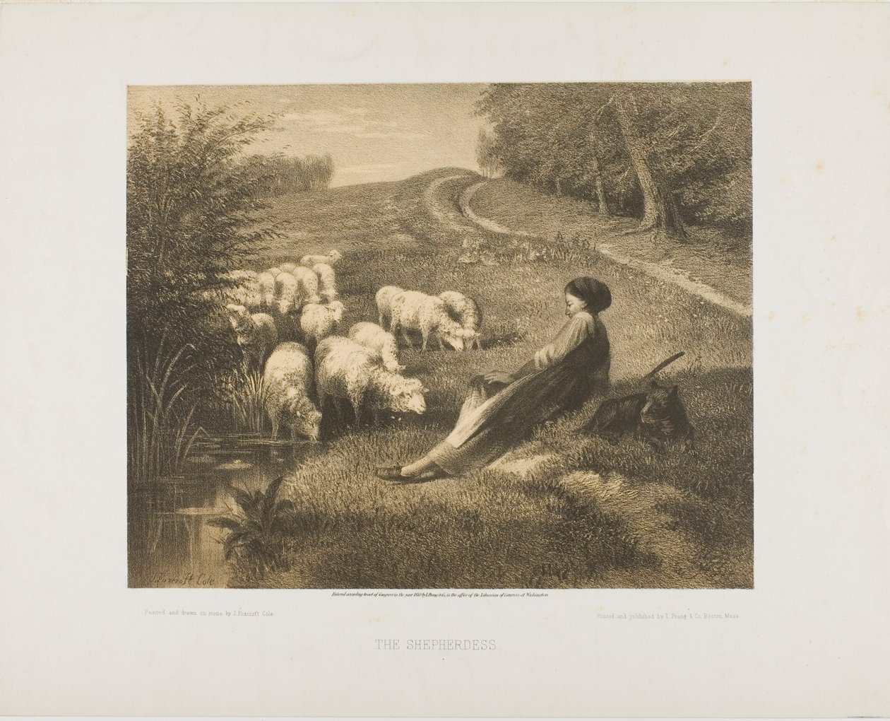 La Bergère - J. Foxcroft Cole