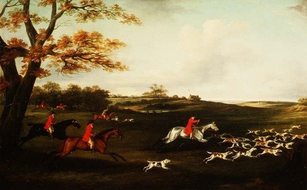 Scène de chasse - J. Francis Sartorius