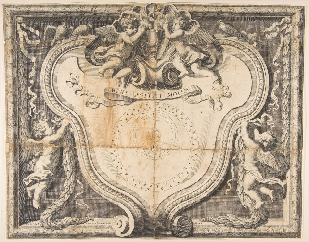 Le système copernicien (vers 1639) - J Girardin
