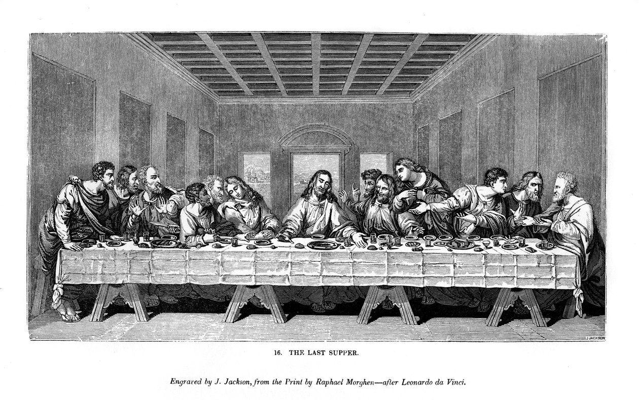 La Cène, 1843 - J. Jackson