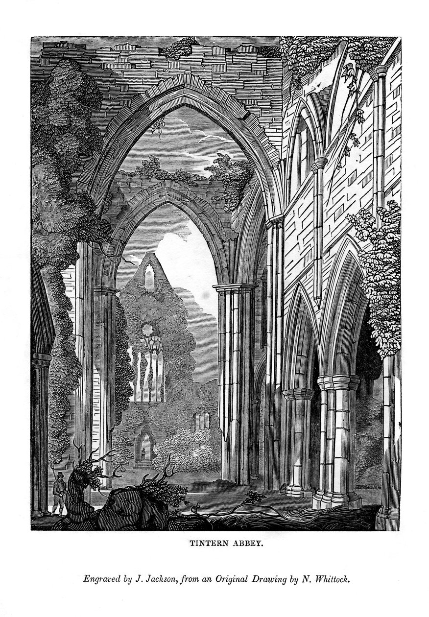 Abbaye de Tintern, 1843 - J. Jackson