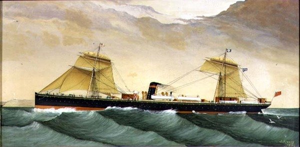 Bateau postal des États-Unis - J. Kinney