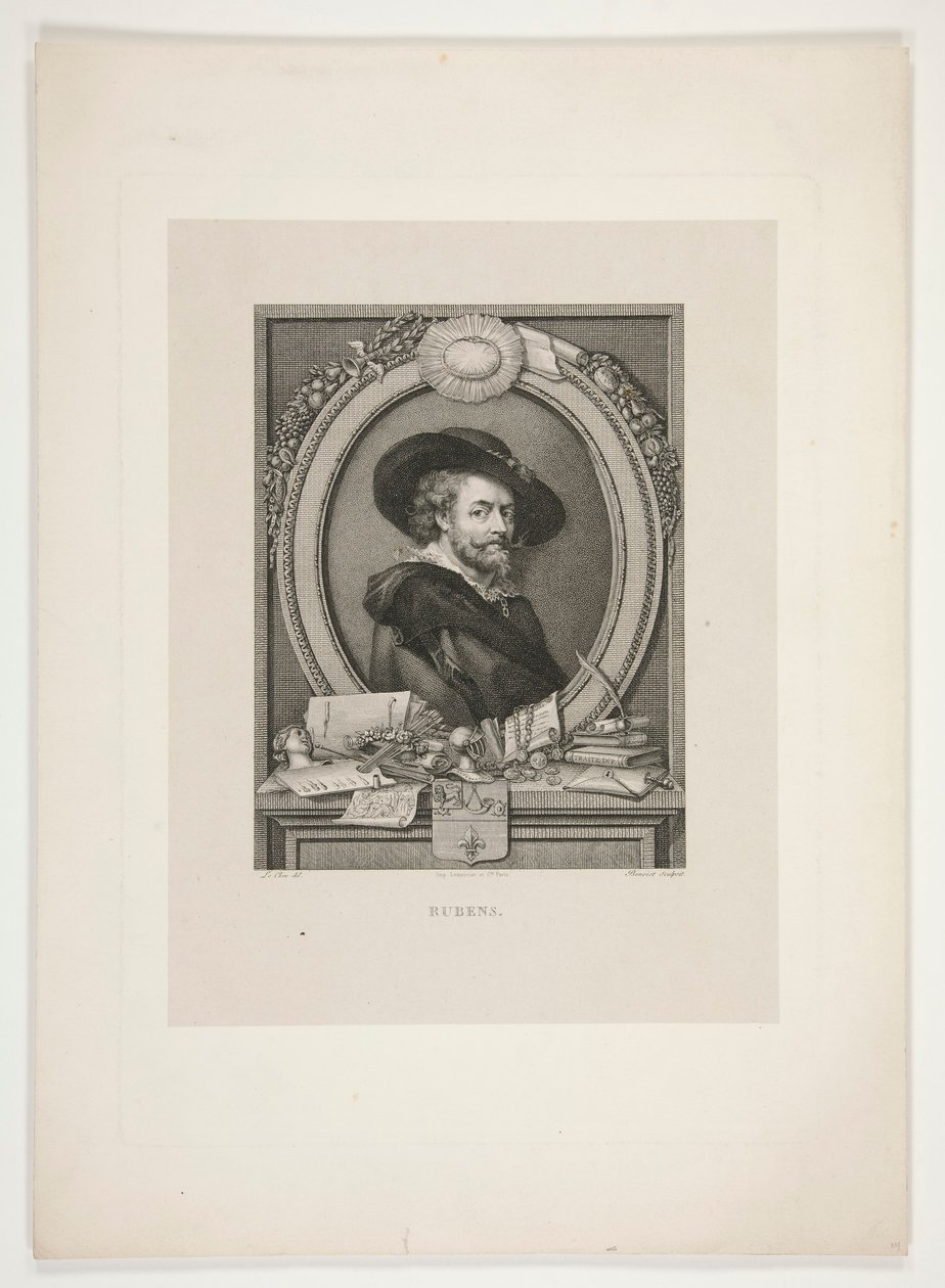 Portrait de Peter Paul Rubens - J. L. Benoist
