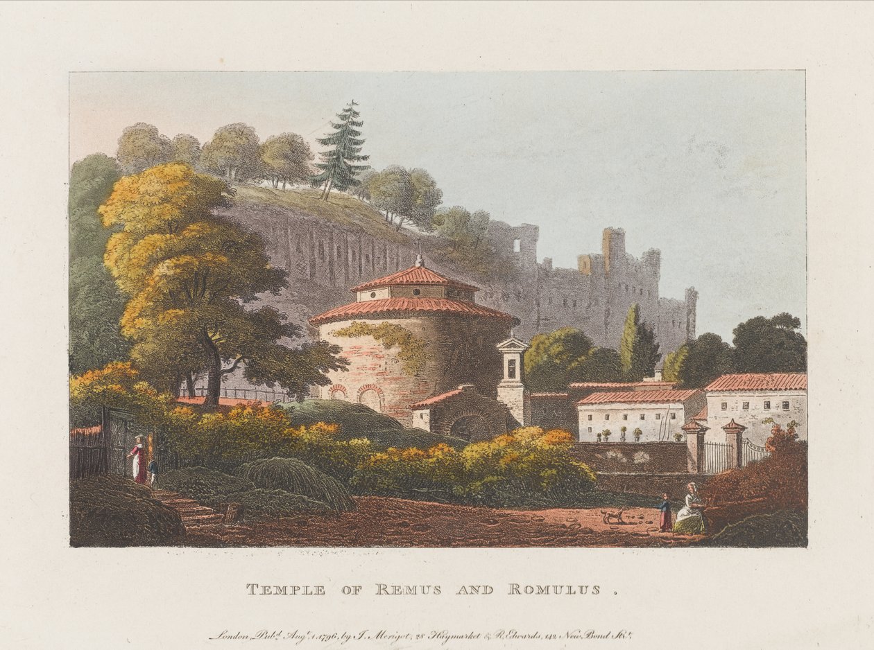 Temple de Romulus et Remus - J. Merigot
