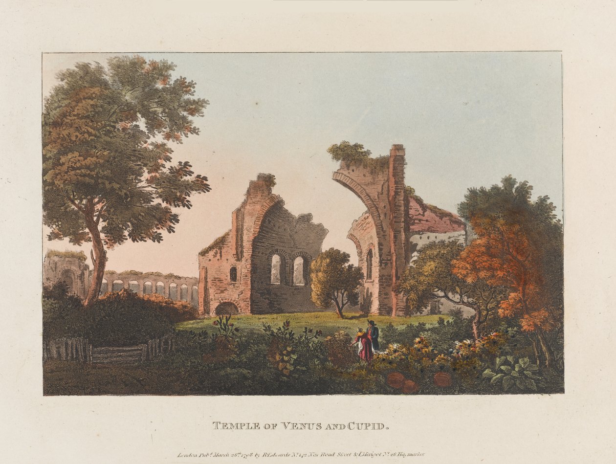Temple de Vénus et Cupidon - J. Merigot