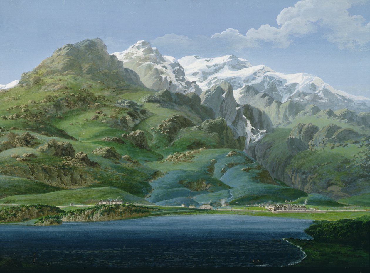 Vue du Mont Cenis - J. Reviglio