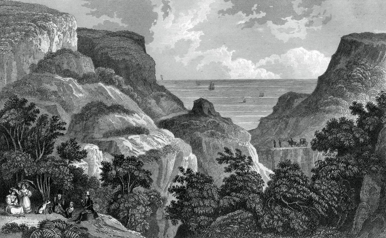 Danes Dyke, 19e siècle - J. Rogers