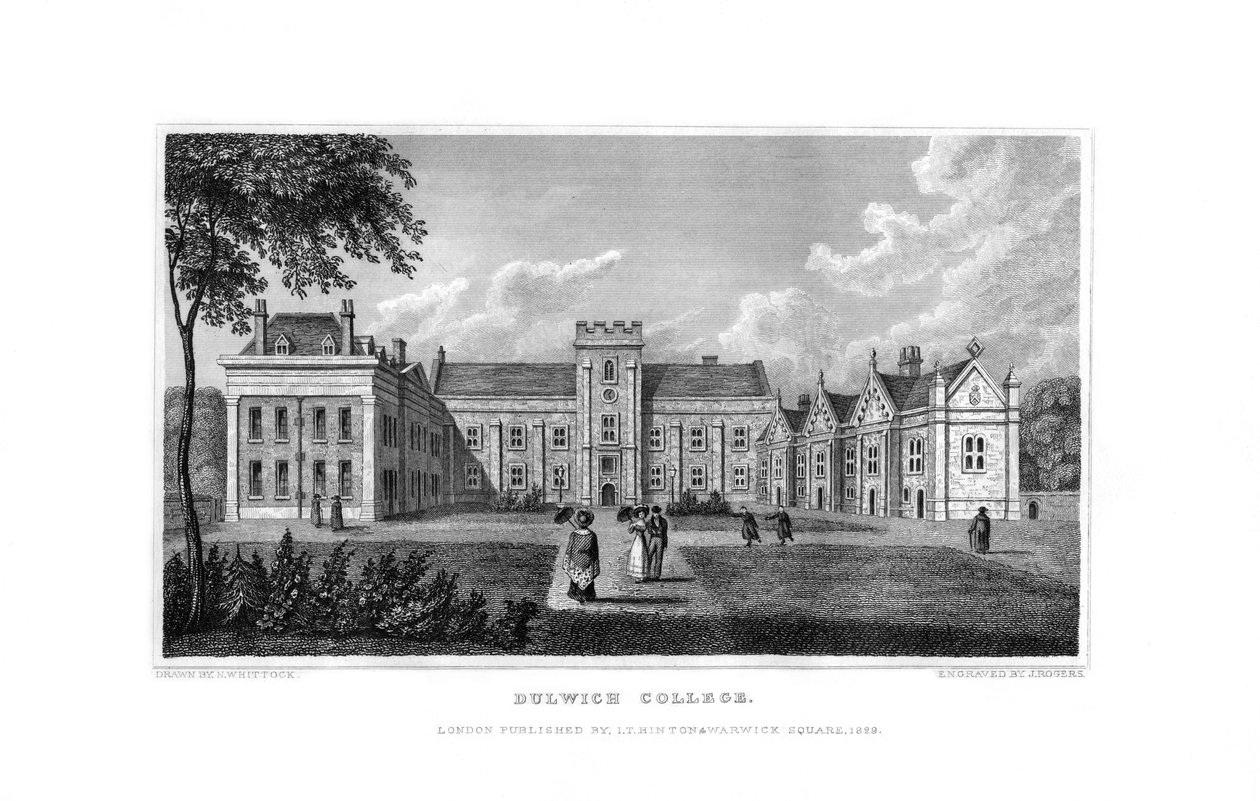 Dulwich College, Londres, 1829 - J. Rogers