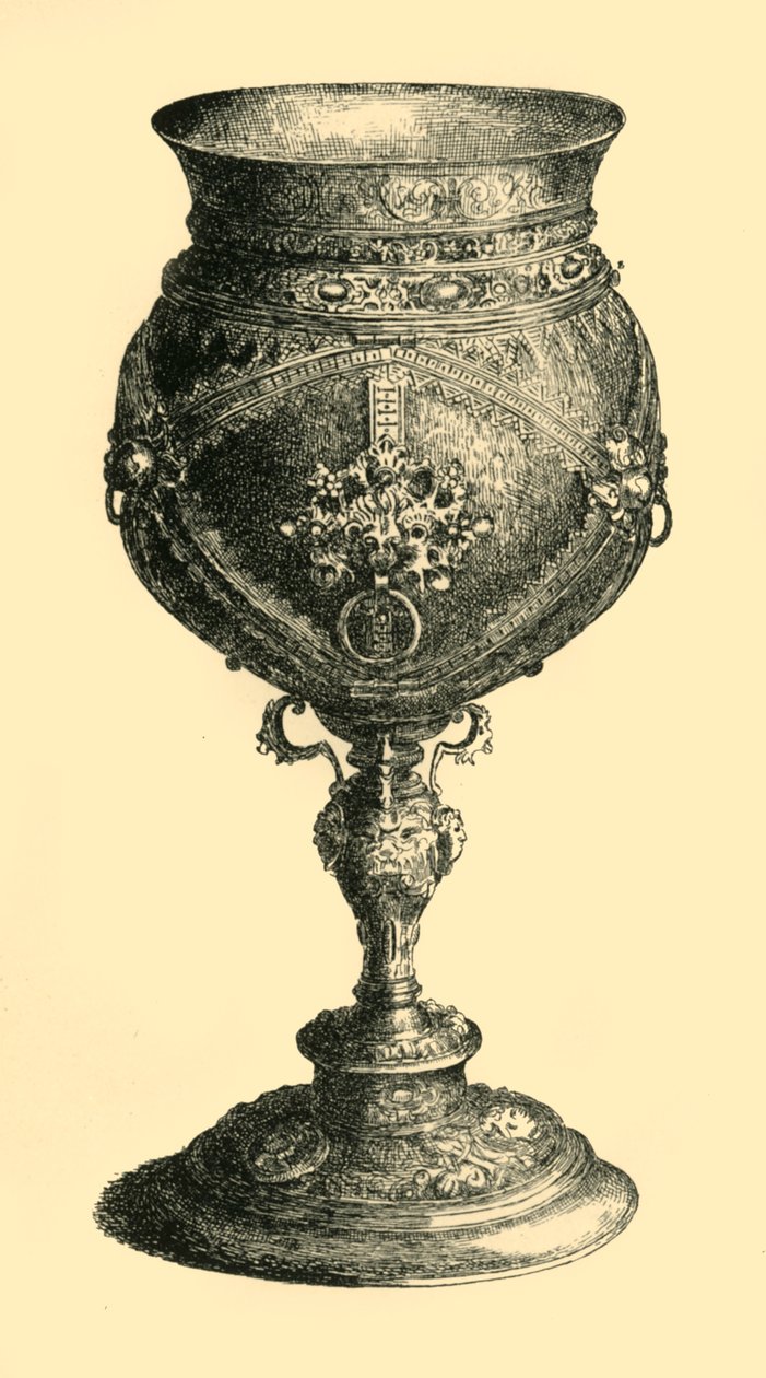 Coupe en noix de coco - J. S. Goepel