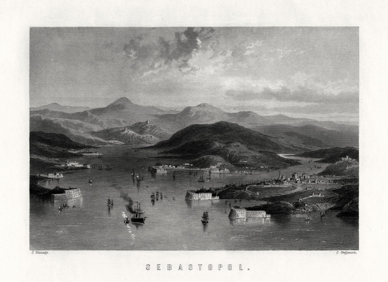 Sébastopol, Ukraine, 19ème siècle - J. Stephenson