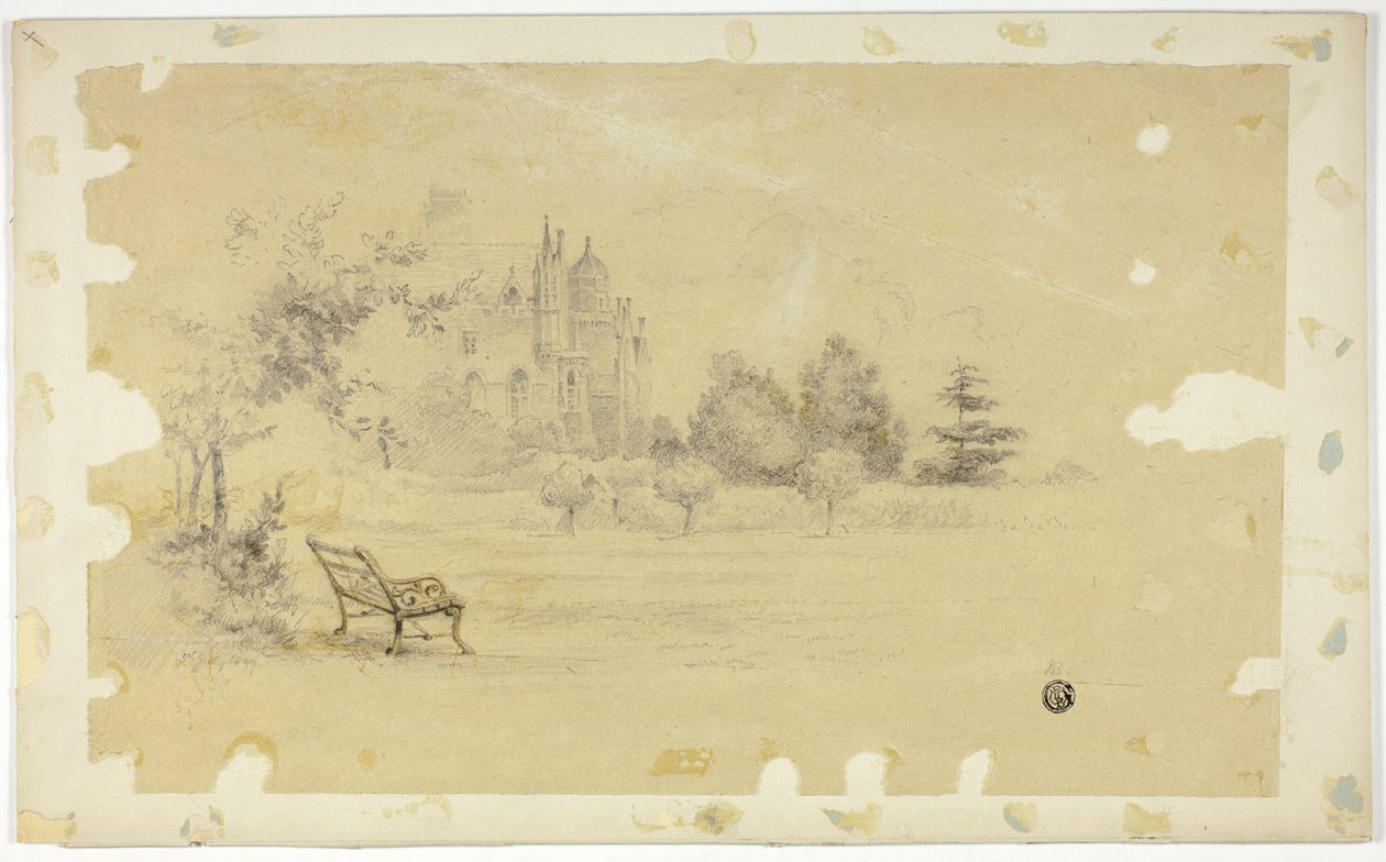 Lande de Sainte-Anne avec bâtiment - Jabez Bligh