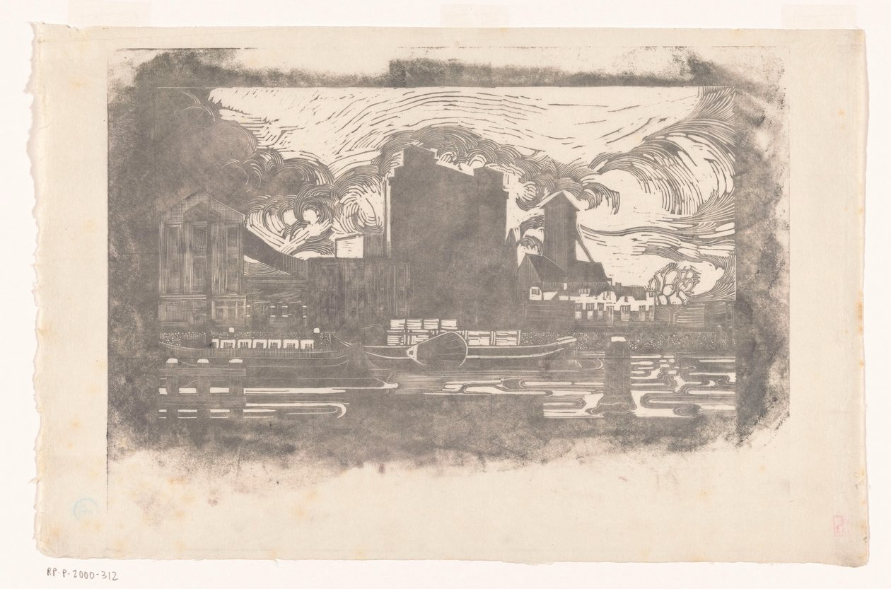 Usine sur la Zaan - Jac Jongert