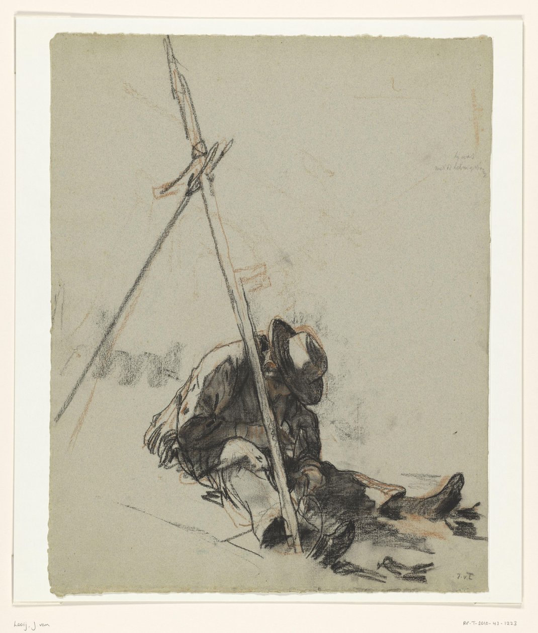 Un moissonneur - Jac van Looij (signed by artist)