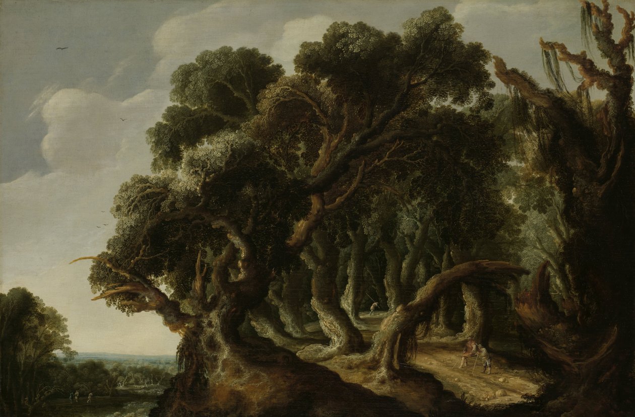 Paysage boisé, c.1633 - Jacob van Geel