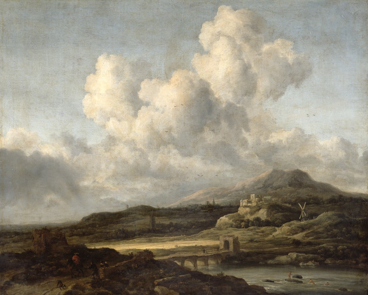 Paysage ensoleillé - Jacob van Ruisdael