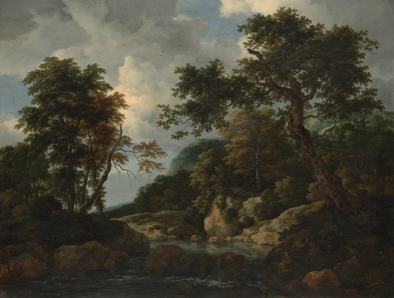 Le ruisseau de la forêt - Jacob van Ruisdael