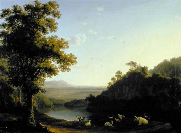Paysage romain - Jacob Philippe Hackert