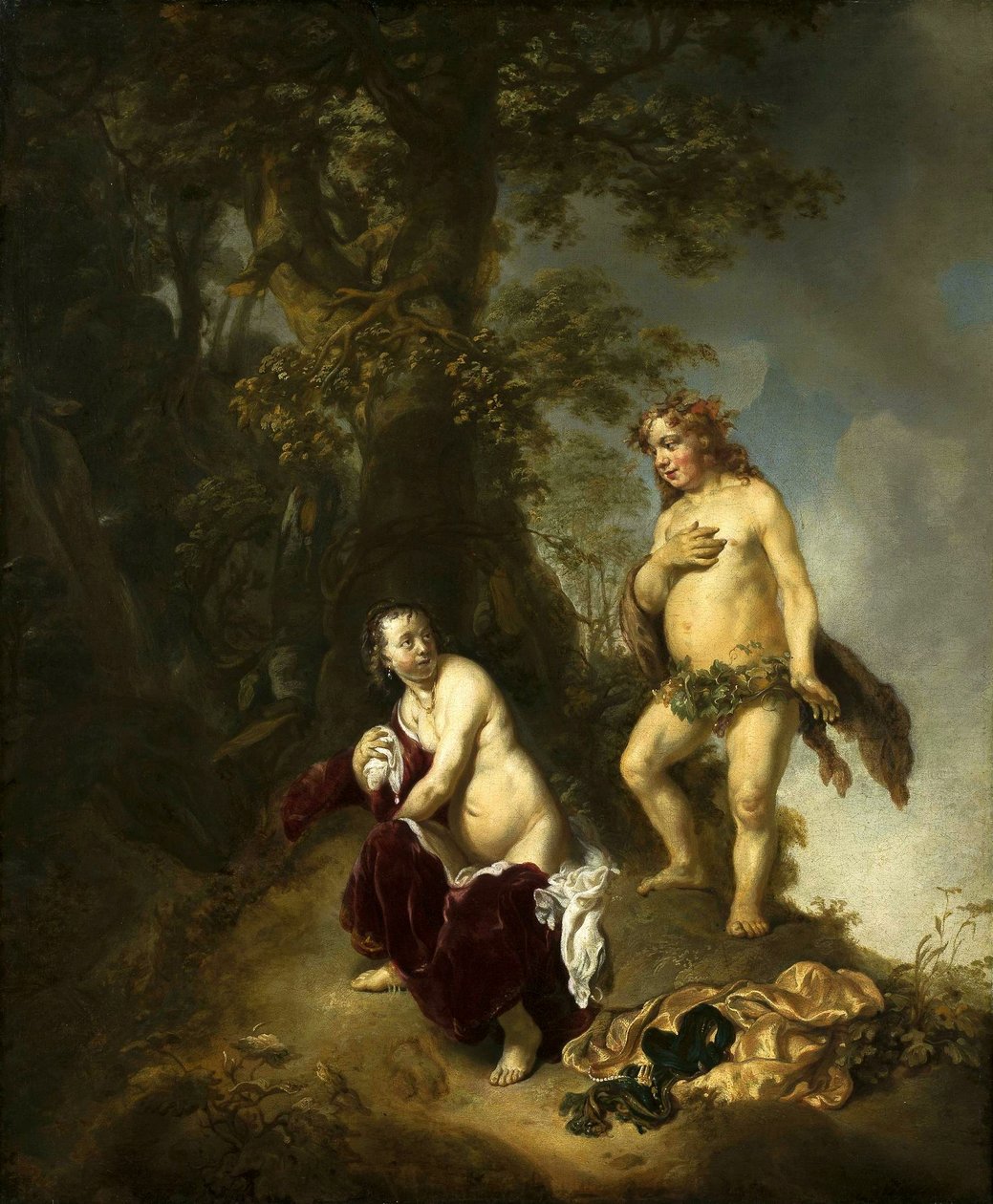 Bacchus et Ariane - Jacob Adriaensz Backer