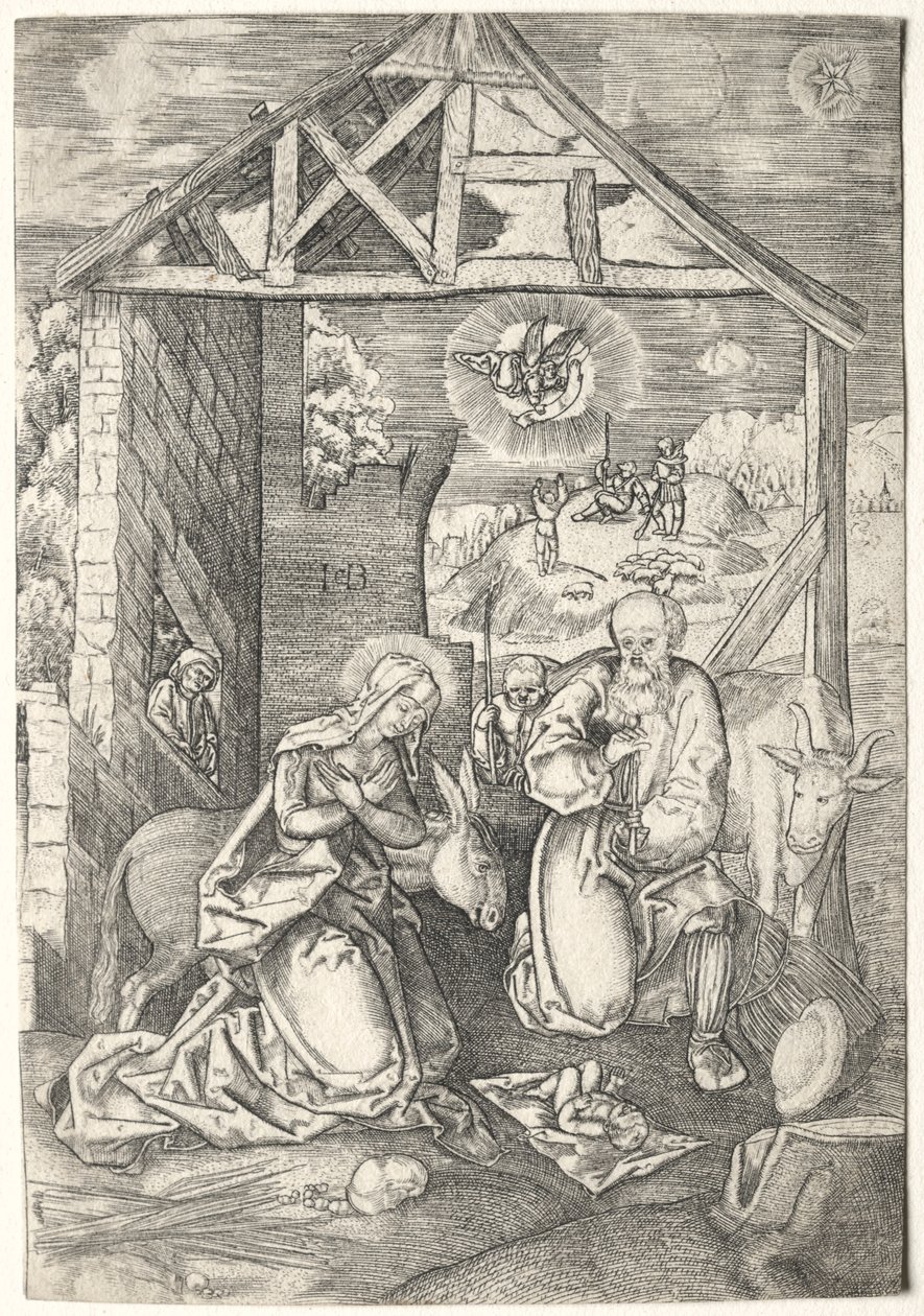 La Nativité - Jacob Binck