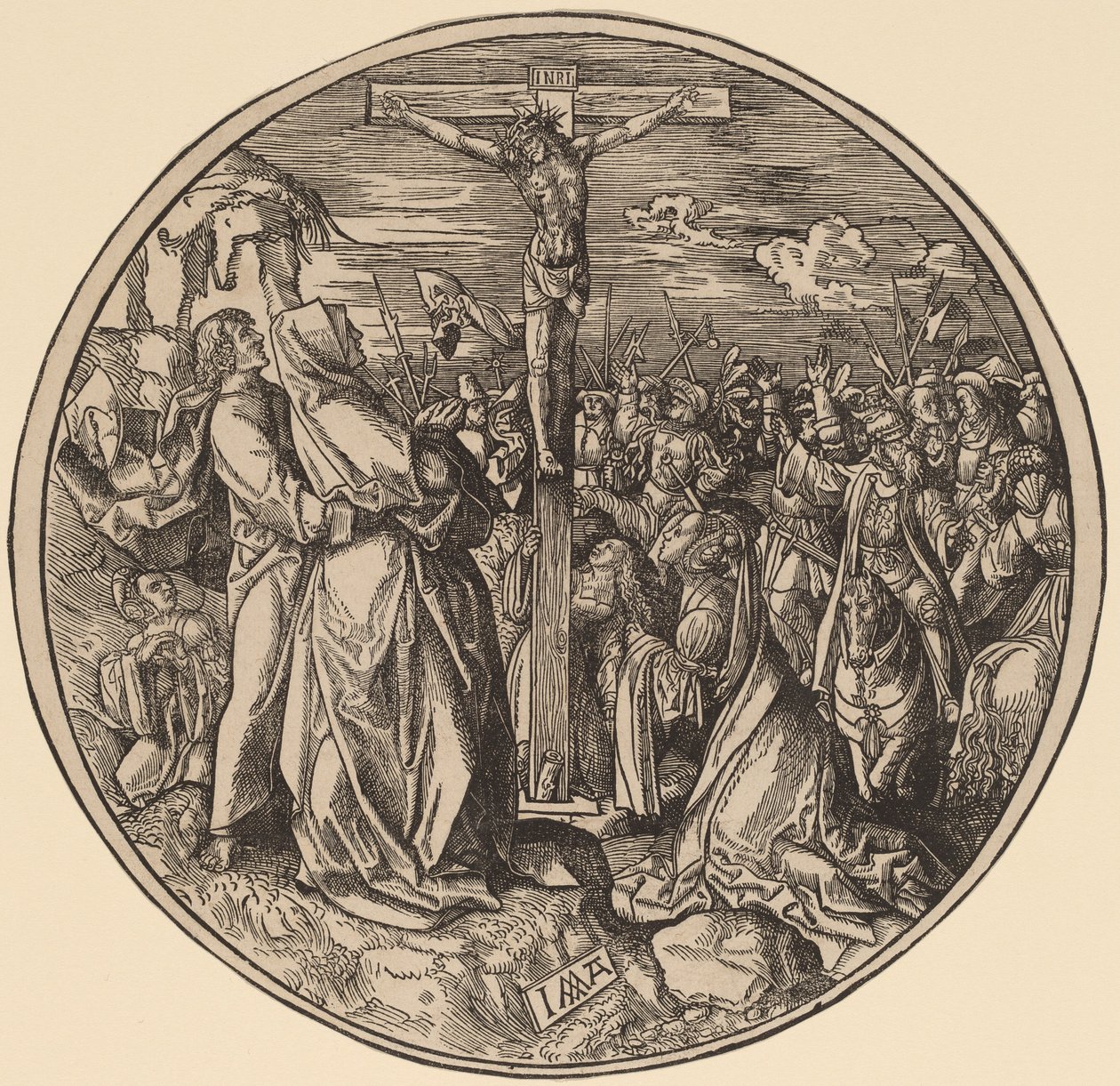 La Crucifixion - Jacob Cornelisz van Oostsanen