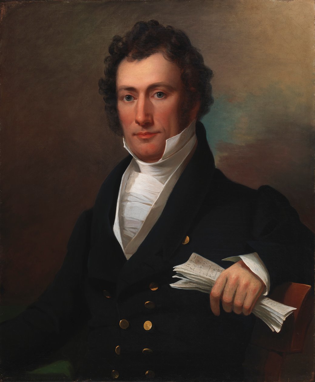 Joshua Tevis, 1827 - Jacob Eichholtz