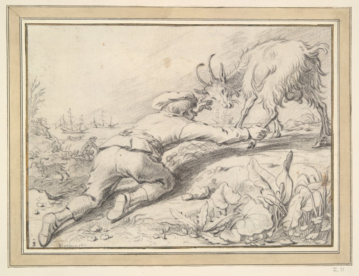 Garçon attrapant une chèvre - Jacob Gerritsz Cuyp